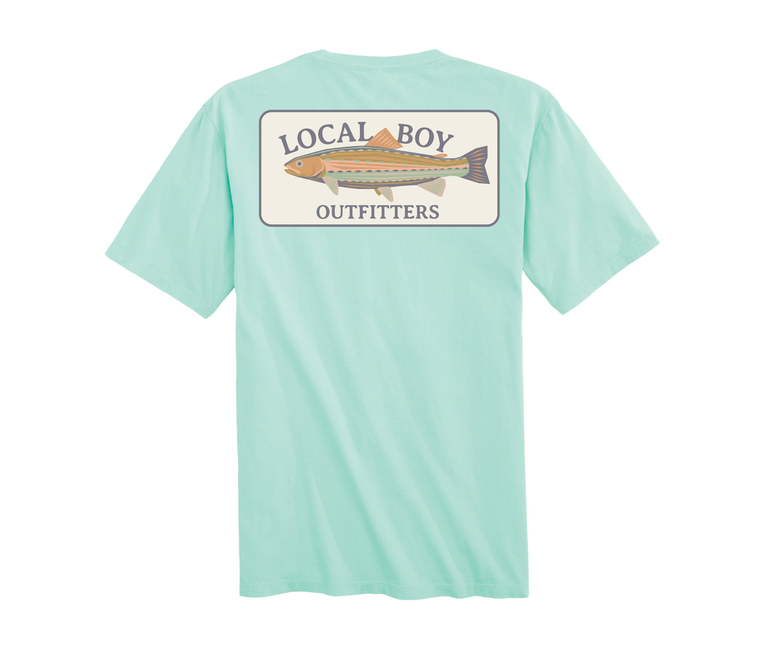 LOCAL BOY OUTFITTERS GEO TROUT S/S TEE