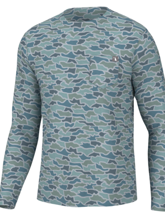 LOCAL BOY OUTFITTERS L/S HEATHER BLEND CREW