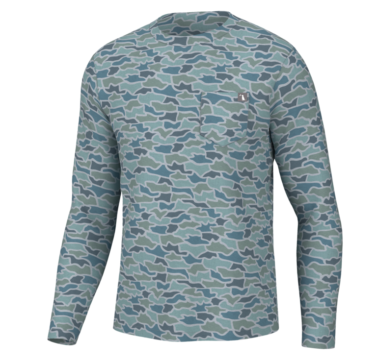 LOCAL BOY OUTFITTERS L/S HEATHER BLEND CREW