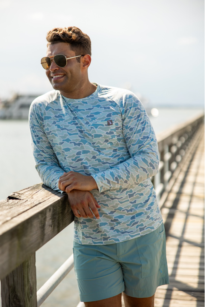 LOCAL BOY OUTFITTERS L/S HEATHER BLEND CREW