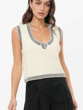 RUIZA TEXTURE KNIT TANK
