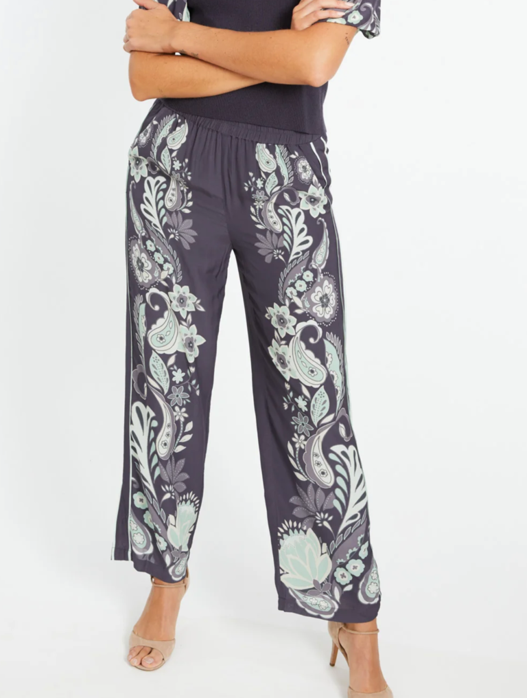 CABALLERO MAX PROTEA PAISLEY GRAPHITE PANT
