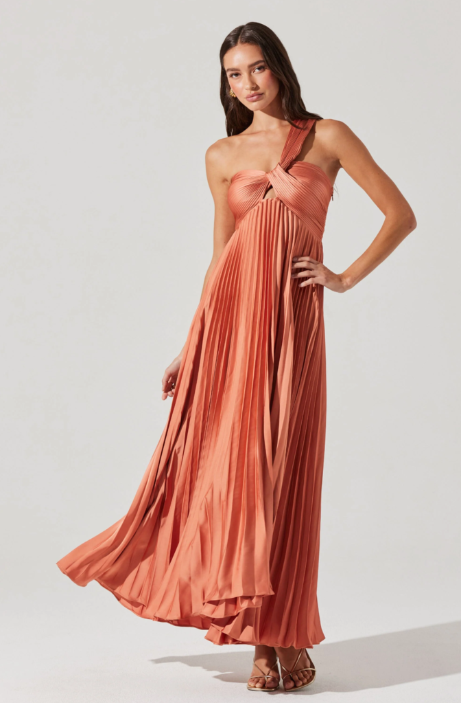ASTR RASYA CORAL DRESS