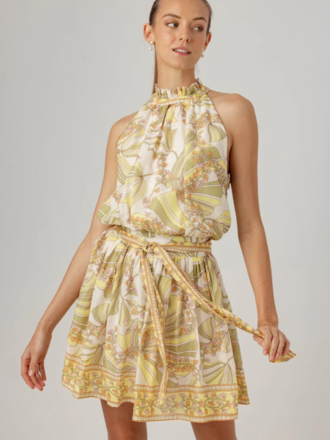 PRINTED LIZETTE DRESS