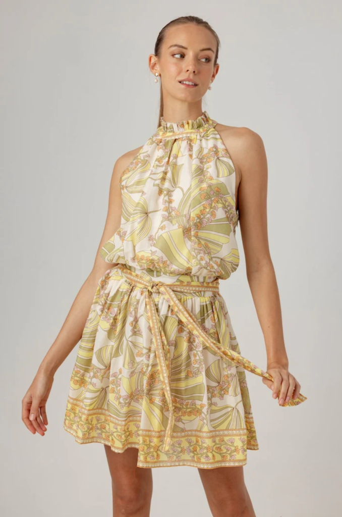 PRINTED LIZETTE DRESS