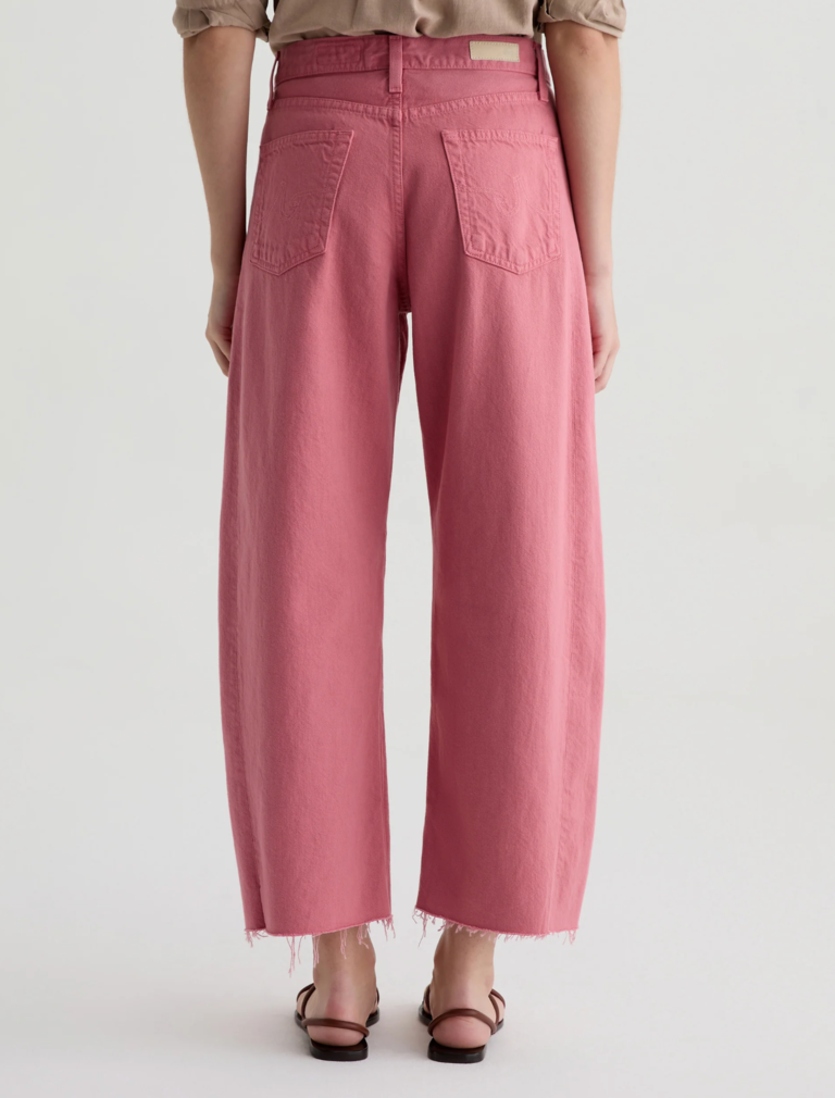 AG JEANS HATTIE CROP HIGH RISE BARREL