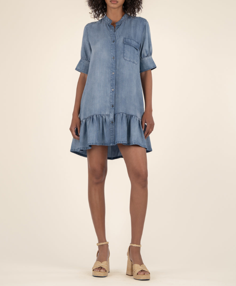 KUT BRUNA DENIM DRESS