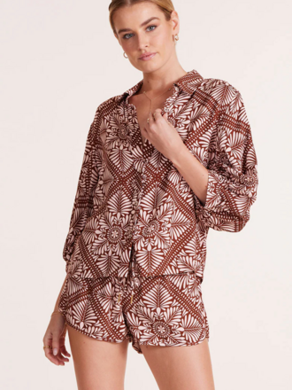 SCALLOP DRAWCORD SHORTS