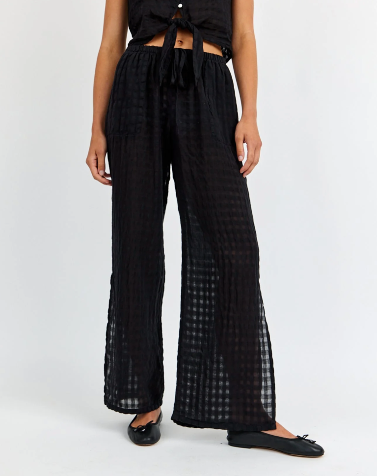 BELLA DAHL SIDE SLIT BEACH PANT