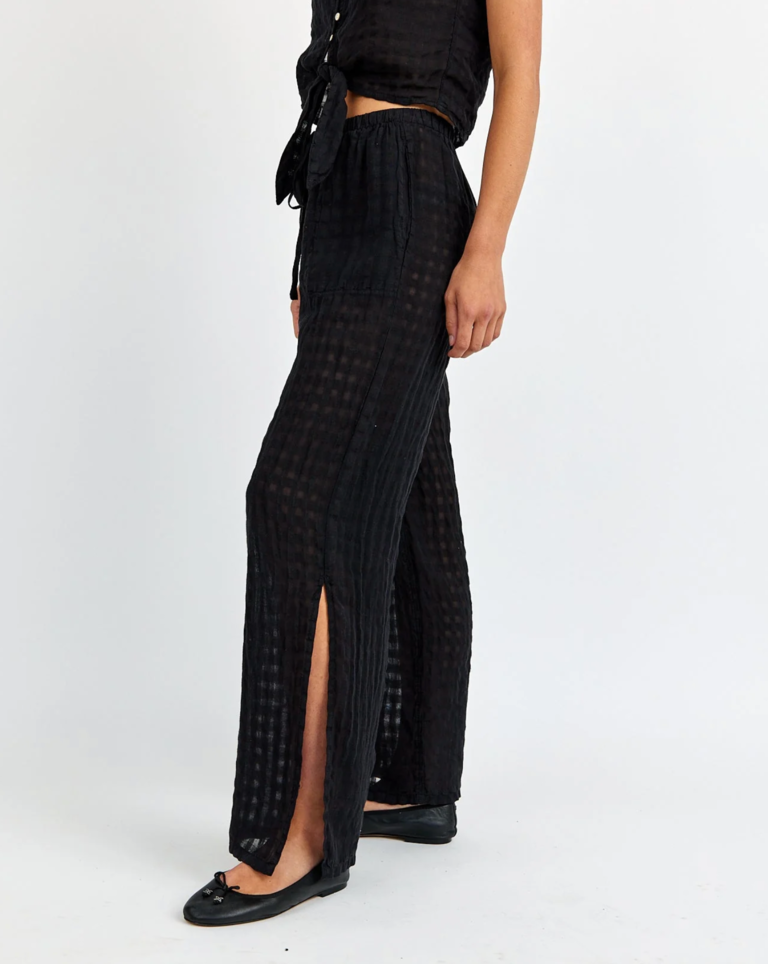 BELLA DAHL SIDE SLIT BEACH PANT