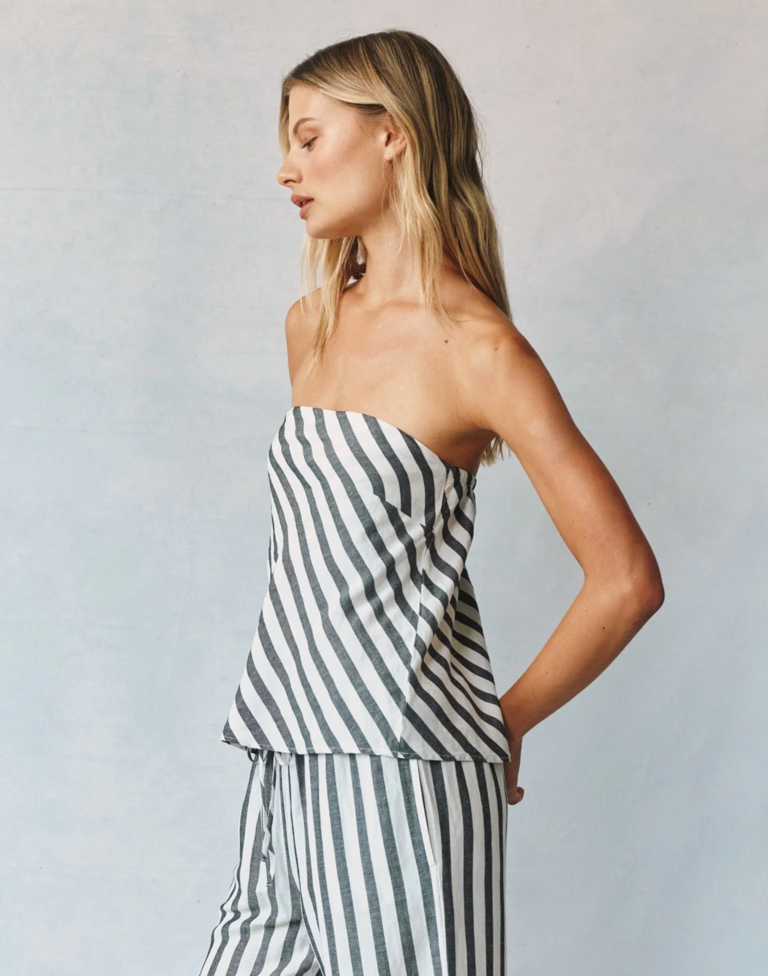 BELLA DAHL BIAS STRAPLESS TOP
