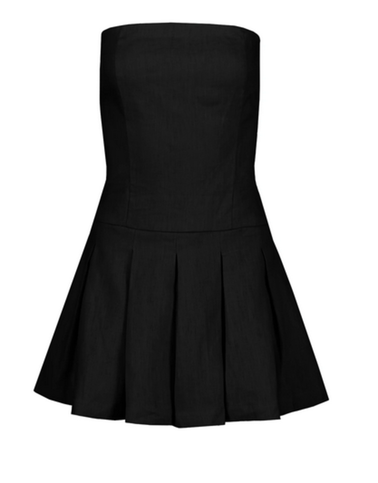 BISHOP+YOUNG CORSICA SMOCKED POPLIN DRESS