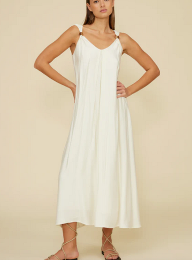 Lucy Paris SUTTON HALTER DRESS