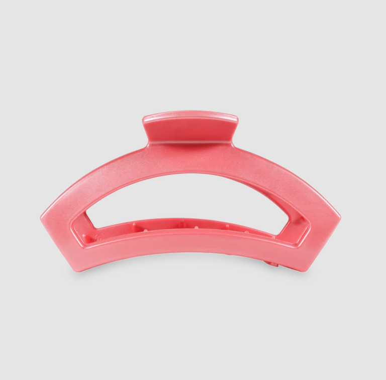 MEDIUM TELETIE OPEN CLIP CALMING CORAL