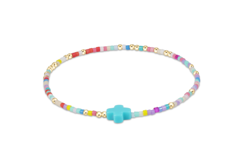 HOPE UNWRITTEN SIGNATURE CROSS BRACELET