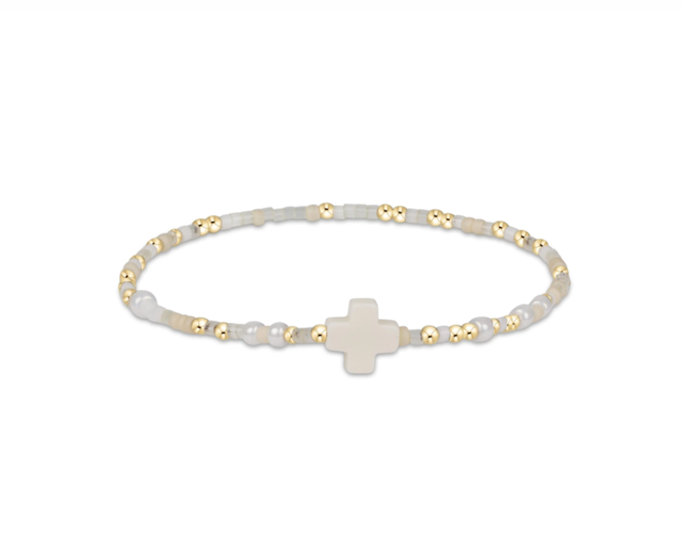 HOPE UNWRITTEN SIGNATURE CROSS BRACELET