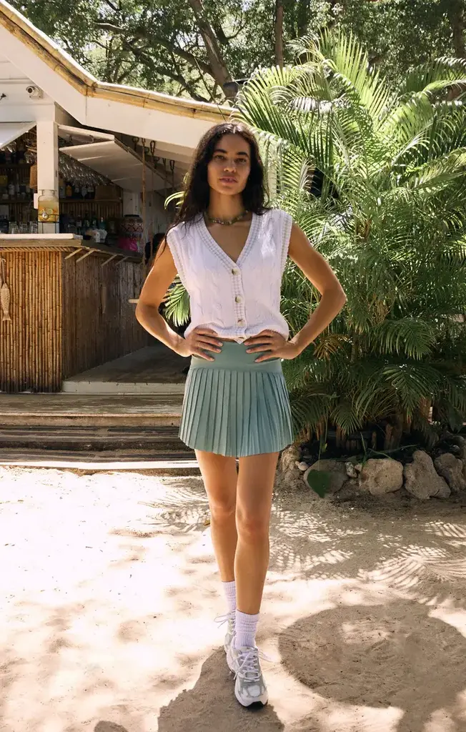 Z SUPPLY ACTIVE Playing Doubles Skirt