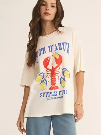 Z SUPPLY ACTIVE Blue Coast Socal Tee