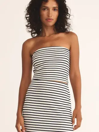 Z SUPPLY Caffari Stripe Tube Top