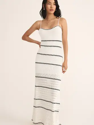 Z SUPPLY Catamaran Striped Maxi Dress