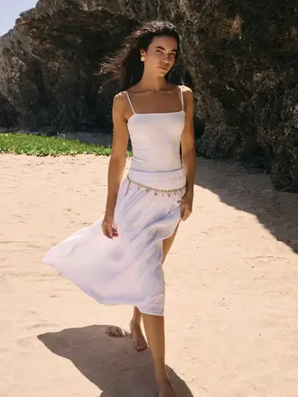 Z SUPPLY Reina Airy Skirt