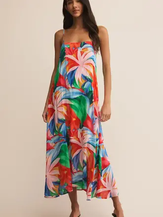 Z SUPPLY Coast Villa Floral Maxi Dress