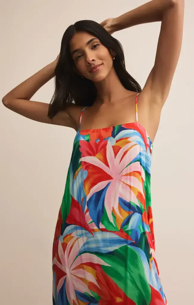 Z SUPPLY Coast Villa Floral Maxi Dress