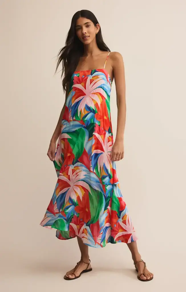 Z SUPPLY Coast Villa Floral Maxi Dress