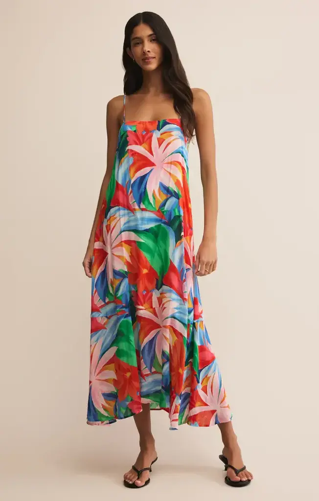 Z SUPPLY Coast Villa Floral Maxi Dress