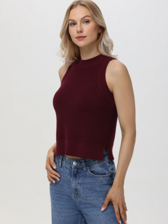 525 AMERICA DEMI HIGH CREW NECK TANK