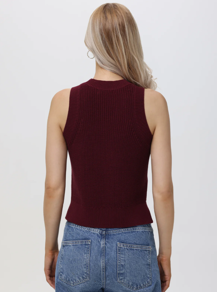 525 AMERICA DEMI HIGH CREW NECK TANK
