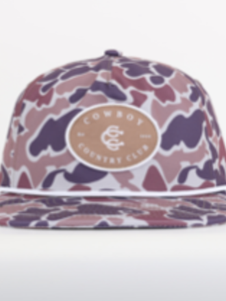 COWBOY COUNTRY CLUB CAMO PATCH HAT