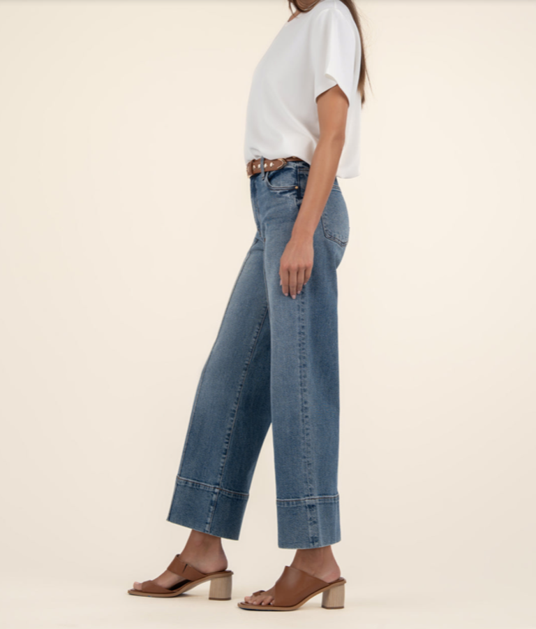 KUT MEG HIGH RISE WIDE LEG