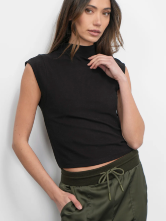 PALOMA FUNNEL NECK KNIT TOP