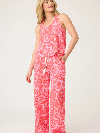 PJ SALVAGE BALI BAY FLORAL TANK