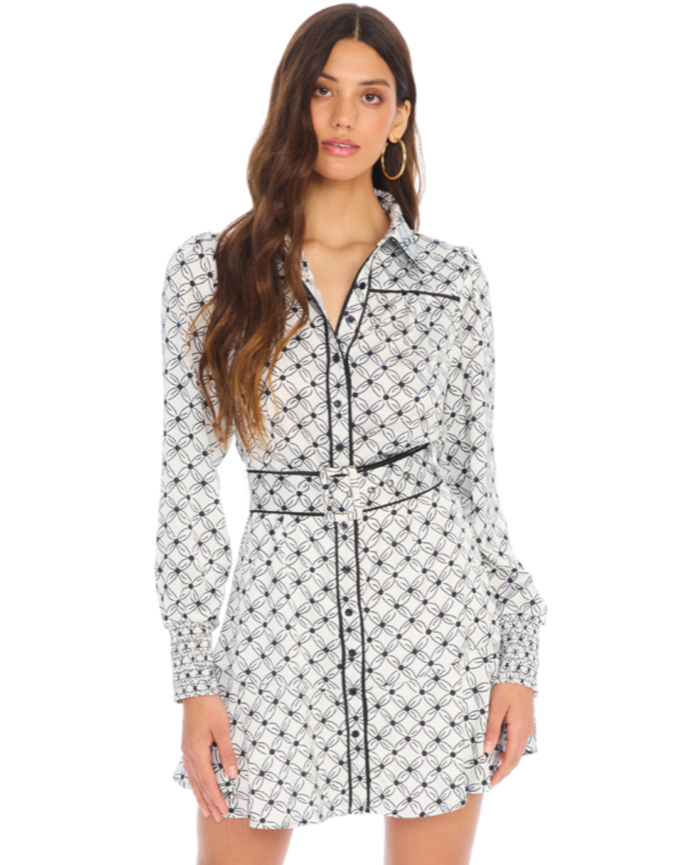 ALLISON NEW YORK DYLAN MINI DRESS