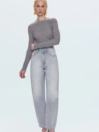 PISTOLA WES HIGH RISE BARREL JEAN