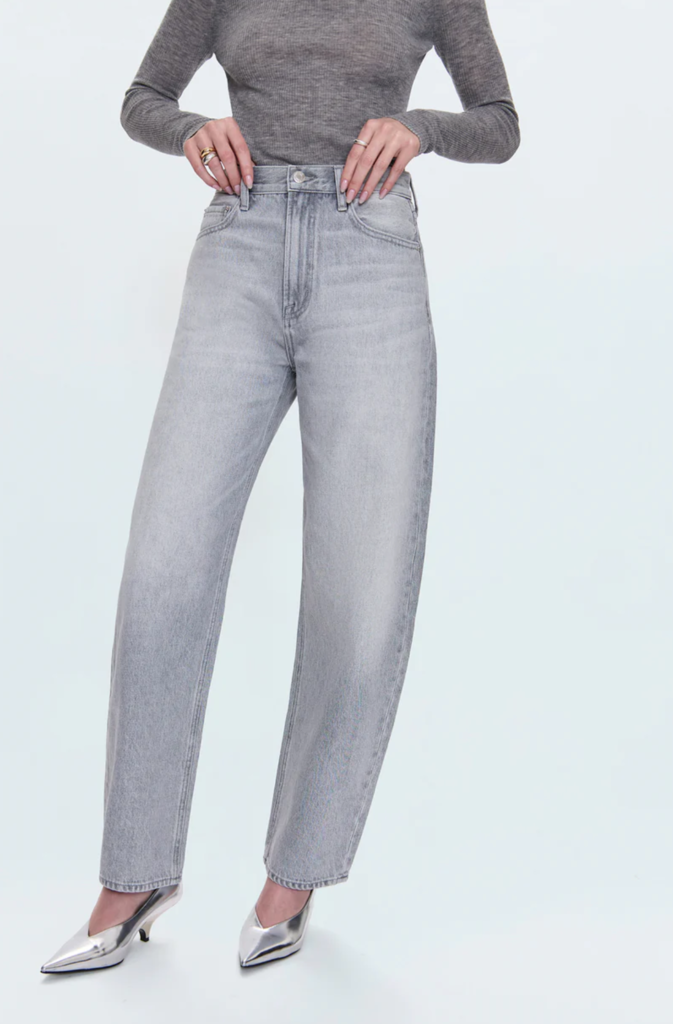 PISTOLA WES HIGH RISE BARREL JEAN