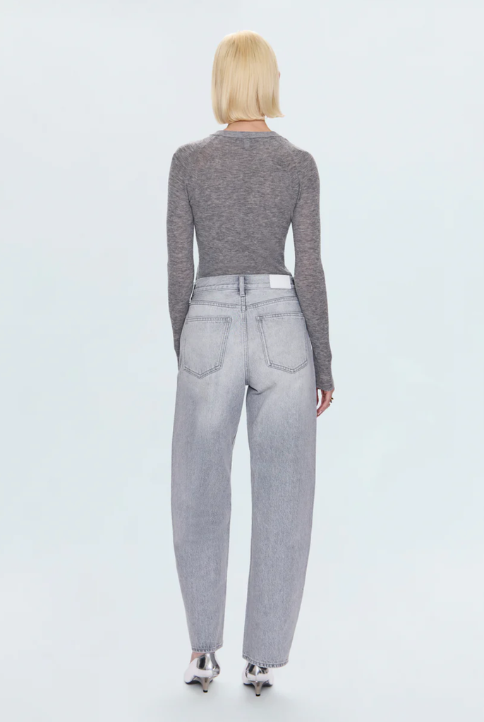 PISTOLA WES HIGH RISE BARREL JEAN