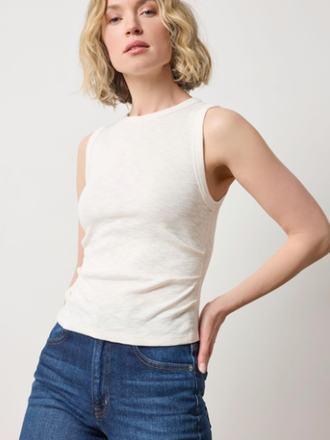 RIB SLUB SIDE PLEAT TANK