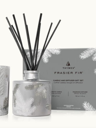 Frasier Fir Candle and Diffuser Gift Set