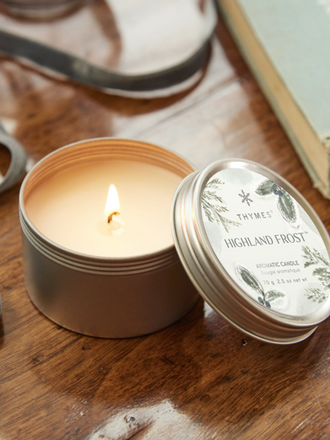 Highland Frost Travel Tin Candle