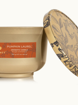 Pumpkin Laurel 6.5oz Universal Tin Candle