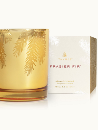 Frasier Fir 6.5oz Gilded Gold Poured Candle