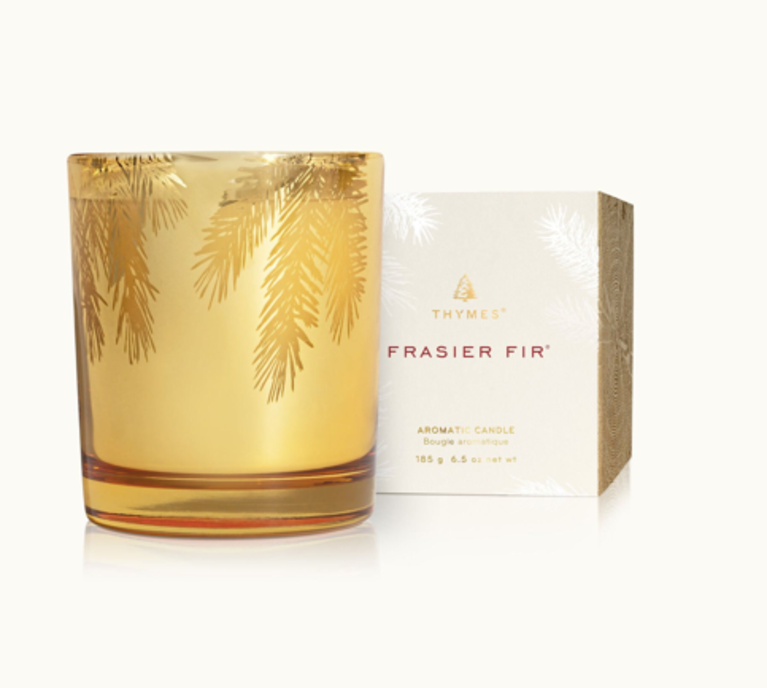 Frasier Fir 6.5oz Gilded Gold Poured Candle