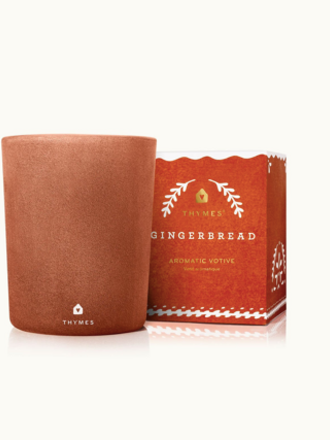 Gingerbread Poured Votive Candle