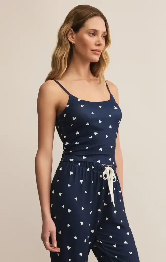 Z SUPPLY CAMILLE CROPPED HEART CAMI
