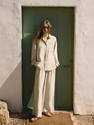 Z SUPPLY HENRI WASHED LINEN PANT