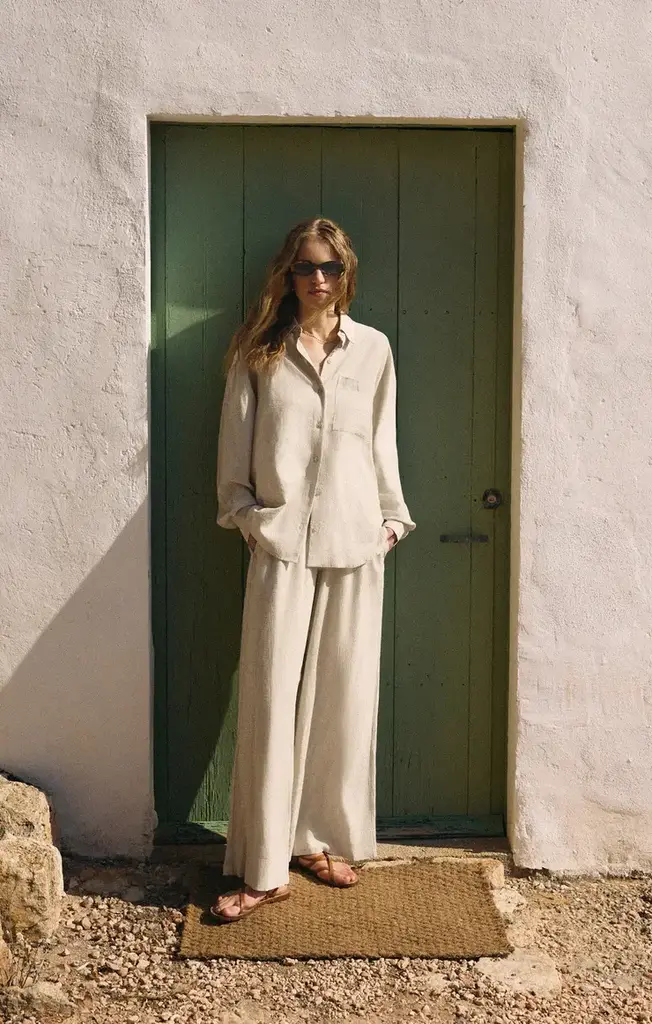 Z SUPPLY HENRI WASHED LINEN PANT