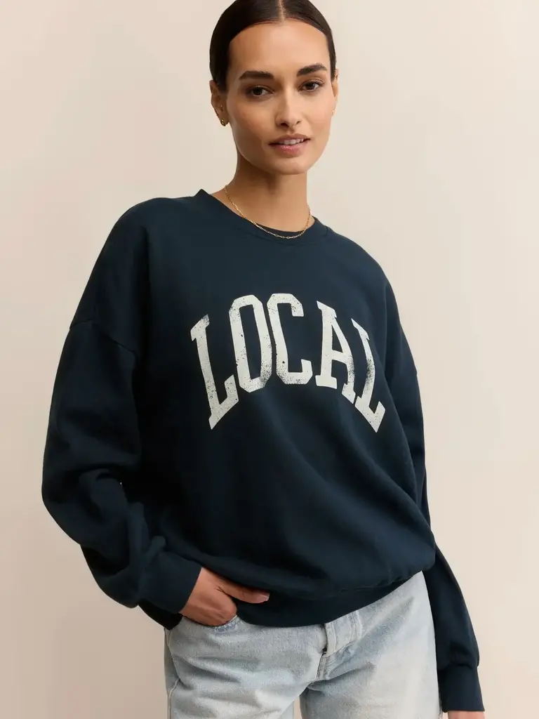 Z SUPPLY LOCAL SUNDAY SWEATSHIRT